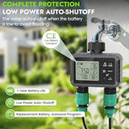2 Zone Sprinkler Timer Programmable Water Timer with Rain Delay Watering Irrigation for Yard Lawn - Image 4