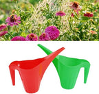 Greensen 2L Plastic Watering Can for Indoor Outdoor Plants, Long Spout Lightweight Leakproof, with Side Handle for Flowers Succulents Bonsai - Image 2