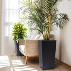 Garvee 22.5" Tall Planters Set of 2, Outdoor＆Indoor Planter Pots - Image 3