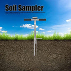 Soil Sampler Probe Tool, Stainless Steel Accurate with Ejector Foot Pedal for any growth scenarios, testing any soil types and gardening conditions, lawn and turf - Image 3