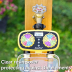 AQUASTAR Two-Zone Hose Watering Timer (Yellow), Automatic Irrigation for Lawn, Garden, Yard, Two Outlets - Image 6
