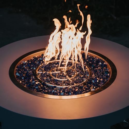 Skyflame 18" Round Fire Pit Jet Burner Installation Kit with Ignition - Image 5