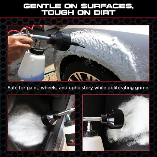 Tornador Z-011 Car Wash Foam Gun | Adjustable Foam Sprayer with 32oz Reservoir | Professional Car Cleaning Tool for Interior & Exterior | Compatible with Tornador Foam Cleaner - Image 4
