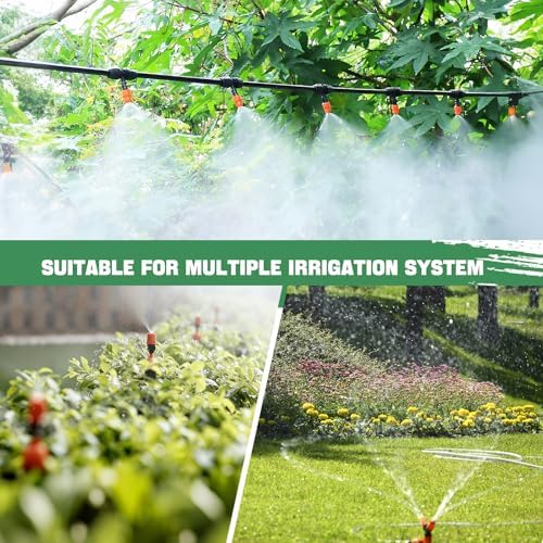 1/2 Inch Drip Irrigation Tubing 100FT Flexible Garden Water Hose Supply - Image 7
