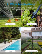 meross WiFi Water Timer for Garden Hose, Brass Inlet & Outet, Rain Skip - Image 5