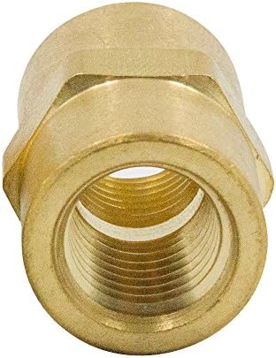MeiChi 64pcs Brass Pipe Fitting Assortment Kits Hex Head Plug + Reducing NPT Adapter + Reducer Bushing + Hex Nipple + Hex Coupling for 1200 PSI - Image 7