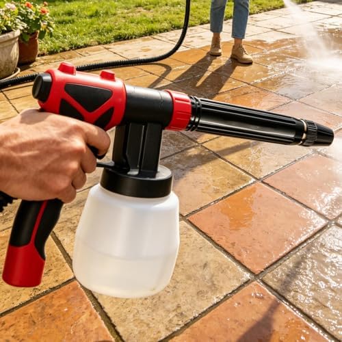 High Pressure Washer Nozzle Power Water Hose Sprayer - Image 2