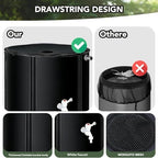 Collapsible Rain Barrel 100-Gallon, Portable PVC Rainwater Collection Tank with Spigots and Overflow Kit, Foldable Water Storage Container for Garden, Lawn and Outdoor Use - Image 5