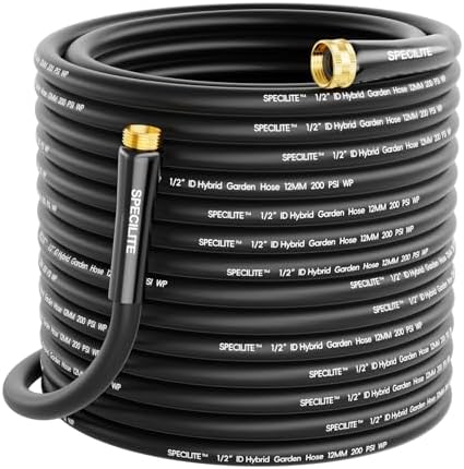 SPECILITE Lightweight Garden Water Hose 200 Ft x 1/2" by SPECILITE