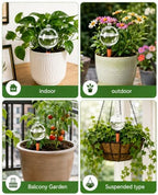 2 Pack 26 oz Extra Large Plant Self Watering Globes with Caps - Image 7