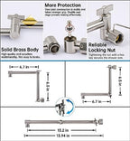 G-Promise All Metal 10 Inches Rainfall Shower Head with Handheld Combo - Image 4
