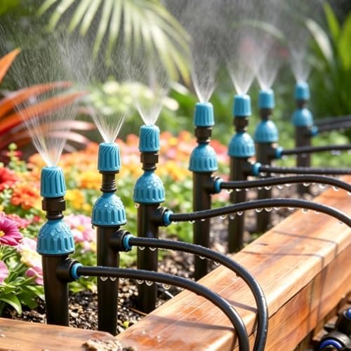 Customizable Garden Watering System for Raised Beds - Efficient Irrigation Kit for Easy Plant Care and Optimal Growth by Unknown