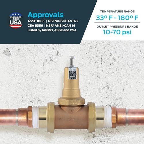 Cash Acme EB45 Pressure Regulating Valve, Double Union, 2 Inch NPT Female, Metal Top, 60 PSI, PVA54M-DUTH-60 - Image 4