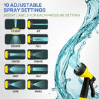 J&B XpandaHose 150ft Expandable Garden Hose, Lightweight, Brass Connectors - Image 4