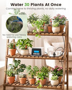 BAOSHISHAN 2 Zone Indoor Plant Watering System for 30 Potted Plants - Image 2