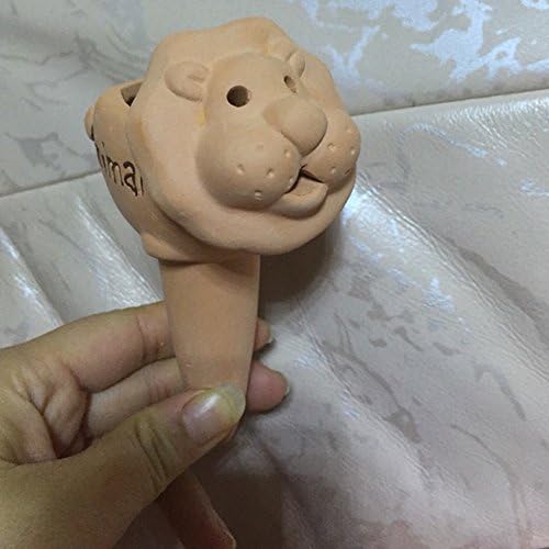 Cute Animal Shaped Red Pottery Self Watering Stakes Watering Globes Pack of 5 - Image 3