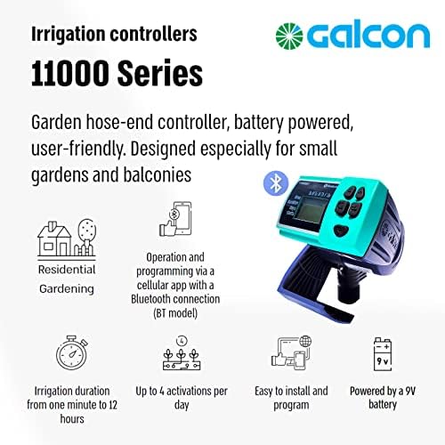 Galcon 11000 Series Hose Timers Irrigation Controller for Watering Balcony & Small Garden - Image 4
