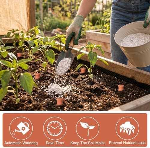 DoubleFill Ollas Terracotta Watering Pots, 10,16,24 oz, 4 Pcs - Image 5