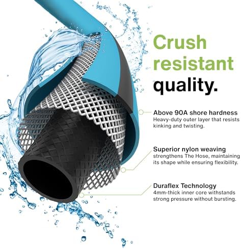 Aeromixer THE HOSE-(2 Pack) 3/4 Inch Garden Hose 100 Ft,Kinkless Commercial Garden Hoses, Heavy Duty Industrial Water Hoses for Outdoors, 650 PSI High-Pressure Watering Tool for Farming and Gardening - Image 6