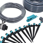 Drip Irrigation Kit 10m Hose with Adjustable Spray Nozzles Plant Watering System for Lawn Garden Greenhouse - Image 6