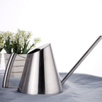 Mipcase Stainless Steel Watering Can with Long Spout Capacity Durable Metal Pot for Plants for Gardening and Houseplants - Image 7
