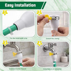 16 ft Faucet Hose Adapter for Sink,Silicone Tube with Connector - Image 5