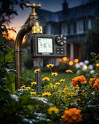 Water Timer for Garden Hose with 100% Metal Pipe, Programmable Sprinkler Controller for Garden Faucet with Auto/Manual/Rain Delay Mode, Irrigation Timers for Lawn, Yard, Outdoor Plants - Image 5