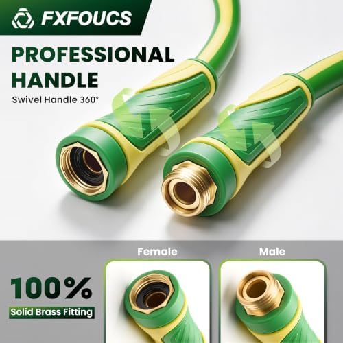 Garden Hose 50ft x 5/8", Heavy Duty Water Hose, Kink Resistant - Image 5