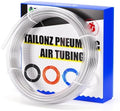 TAILONZ Clear 1/2" OD PU Air Hose 10M/32.8ft by TAILONZPNEUMATIC