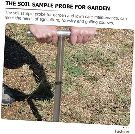 Stainless Steel Soil Sample Probe T Handle for Garden Lawn Care - Image 5