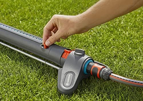 GARDENA (18712-80) Aquazoom 2700 Sq. Ft. Fully Adjustable Oscillating Sprinkler, for Flexible, Leak Proof and Precise Watering, Compatible with Any Hose Brand, No Quick Connect - Image 5
