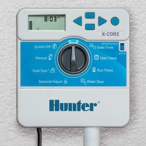 Hunter Sprinkler Irrigation XC600i X-Core 6-Station Gray Controller and 1" PGV Valve Bundle - Image 4