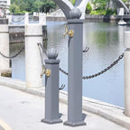 Aluminum Vertical Garden Water Column, Freestanding Outdoor Faucets, Garden Hose Holder, Water Hydrant (for Car Washing and Watering)(114 cm/44.9in) - Image 2