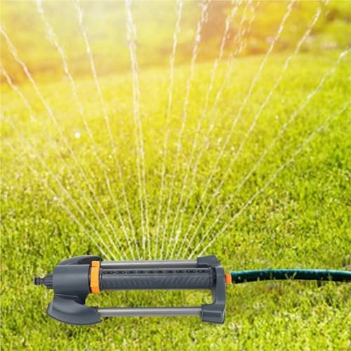 1pc 20 Hole Nozzles MetalBase Lawn Rotating Oscillating Sprinkler Garden - Image 2