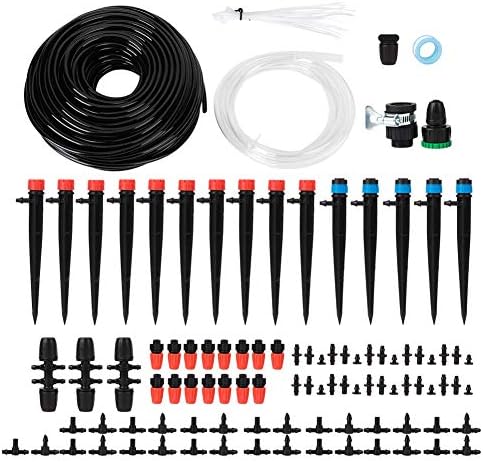 Rengue 40m Drip Irrigation Kit Automatic Watering System for Garden Terrace Greenhouse Plants, with 4/7 Hose and Micro Irrigation Set - Image 6