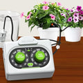 RAINPOINT Easy-Setup Automatic Plant Waterer Indoor for Pot Plant Adjustable Water Output,Battery Powered Outdoor IP54 Waterproof Drip Irrigation System Device Kit Beginner-Friendly Water 10-15 Plants by RainPoint