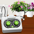 RAINPOINT Easy-Setup Automatic Plant Waterer Indoor for Pot Plant Adjustable Water Output,Battery Powered Outdoor IP54 Waterproof Drip Irrigation System Device Kit Beginner-Friendly Water 10-15 Plants by RainPoint