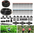 233FT Drip Irrigation System for Garden Kit with 1/2 Inch and 1/4 Inch Tubing Automatic Irrigation Equipment Locked Fittings Micro Drip 360 Degree Fan Sprayer Watering Kit for Greenhouse by Unknown