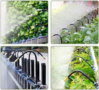 Drip Irrigation Fitting Kit 360 Adjustable Brass Mist Sprayers - Image 7