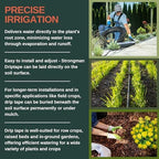 Strongman Premium Drip Irrigation | 1640 ft 5/8" Tape Roll | Smart Regulator | Garden Drip Watering System for Plants, Lawn, Greenhouse | 0.26 GPH | 0.4mm Thickness - Image 6