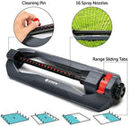 Eden Heavy Duty 4,973 sq ft Metal Oscillating Sprinkler and 3,600 sq ft Essential Oscillating Sprinkler Bundle - Image 7