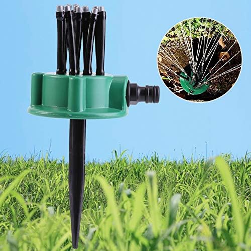 Sprinkler, 2Pcs Garden Plants Vegetable Adjustable Watering Sprinkler Multi use Lawn Irrigation System - Image 4