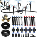 250FT Drip Irrigation System with 1/2" 1/4" Irrigation Tubing and Emitters by BreezeTouch