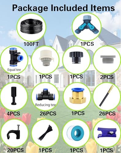 360° Adjustable Drip Irrigation System – Garden Watering Sprinkler System - Image 2