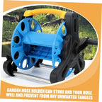 Levemolo Freestanding Garden Hose Storage Reel Heavy Duty Hose Holder for Outdoor Use Smooth Design Versatile Organizer for Keeping Your Garden Tidy - Image 5