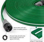 Jin&Bao Sprinkler Hose Heavy Duty Garden Lawn Water Hose & Staples (50FTx2) - Image 2