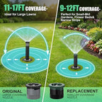 Chimmount 8 Pack 4 Inch Pop up Sprinkler Head, Compatible with 1800 Series - Image 4
