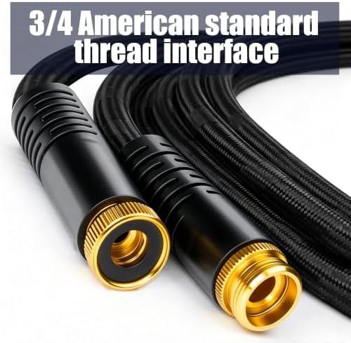 Garden Hose 100ft, Lightweight Water Hose for Lawn,Gardening and Outdoor - Image 3