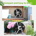 Water Hose Reel,Holds 60-80 Ft of 5/8" Hose - Image 6