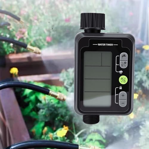 Water Timer, 9 Programmable Modes LCD Display with Rain Delay Sensor, for Outdoor Gardens Lawns Yards Vegetable Patches Orchards Greenhouses (English Version) - Image 7